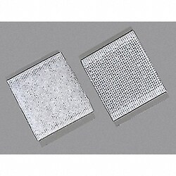 Grainger&nbsp;Hook and Loop 1x1 In White PK100