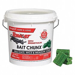 Grainger&nbsp;Rodenticide 4 lb 2 in H Green