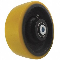 Grainger PUR Tread on Steel Core Wheel