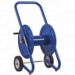 Grainger Hand Crank Hose Reel 225 ft 3/8 ID Blue