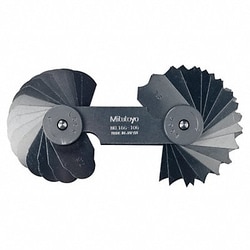 Grainger Radius Gauge Set, Quantity: Each of 1
