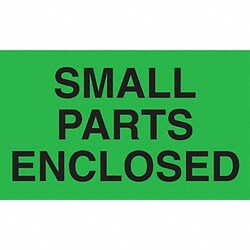 Grainger&nbsp;Instructional Label Contents PK500