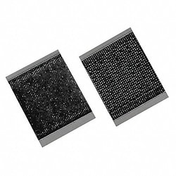 Grainger Hook and Loop 1x1 In Black PK100, Quantity: Pack of 1