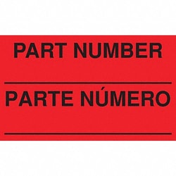 Grainger&nbsp;Instructional Label Inspection PK500