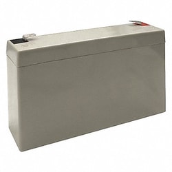 Grainger Battery 12V 168hr 4 1/64in Faston