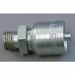 Grainger&nbsp;Crimp Fitting 1/4 I.D. 1/4 M BSPP
