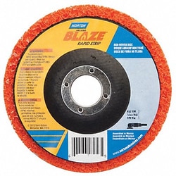 Grainger Non-Woven Dep Center Disc 4 1/2 in Dia