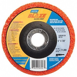 Grainger Non-Woven Dep Center Disc 5 in Dia