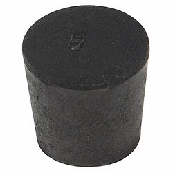 Grainger&nbsp;Stopper Sz 4 20 mm BDia Black 0 PK30