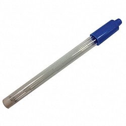 Grainger pH Electrode Glass BNC Flat Tip 12mm Dia