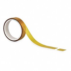 Grainger&nbsp;Film Tape 1 in x 1 in Amber 2.5 mil PK28