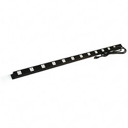 Grainger Power Strip 60 W x 2 D x 2 in H White