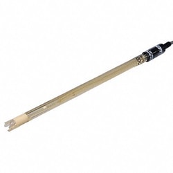 Grainger pH Electrode Glass BNC Round Tip 6mm Dia