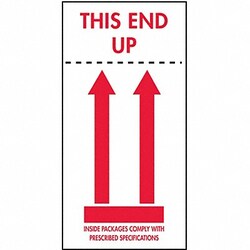 Grainger&nbsp;Instructional Label Arrows PK500