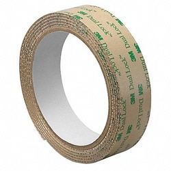 Grainger&nbsp;Reclosable Fastener Clear Low Profile