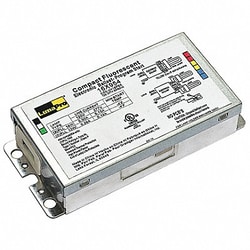 Grainger CFL Ballast Programmed Start 18W 2 Bulbs
