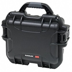 Grainger ProtCase 4 7/64 in PwrClwLtcSys/PdLk Blk
