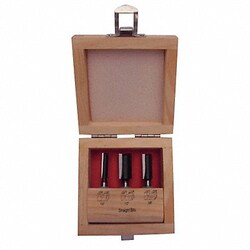 Grainger Router Bit Set 3 Pc Carbide Tipped