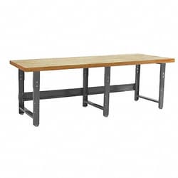 Grainger Workbench Butcher Block 96 W 30 D, Quantity: Each of 1