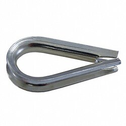 Grainger Wire Rope Thimble 5/16in Rope Dia Steel