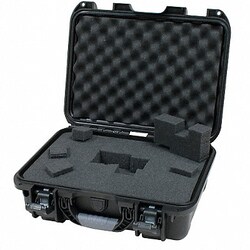 Grainger&nbsp;G5374 ProtCase 4 7/64 in PwrClwLtcSys/PdLk Blk