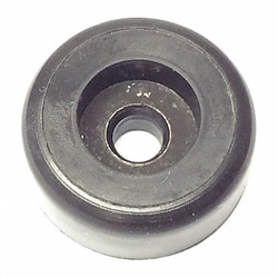 Grainger Bumper 3/4 in Black Rubber PK25, Quantity: Pack of 1
