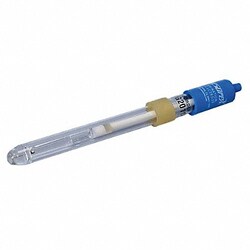 Grainger pH Electrode Glass BNC Round Tip