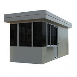 Grainger Grd Bldg w Restroom 7.5 x9.2 x19ft White
