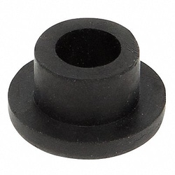 Grainger Bumper 3/4 in Black Rubber PK50