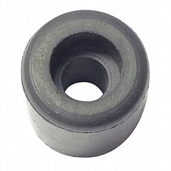 Grainger Bumper 1/2 in Black Rubber PK25