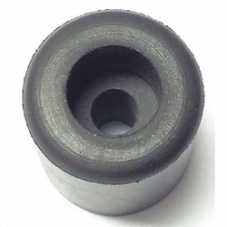 Grainger Bumper 5/8 in Dia Black Rubber PK10