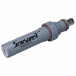 Grainger pH Electrode CPVC BNR Flat Tip