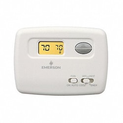 Grainger Low Volt NP Digital Tstat H or C Wired, Quantity: Each of 1