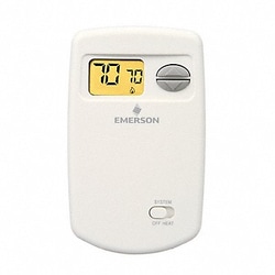 Grainger Low Volt NP Digital Tstat Heat Plug-In
