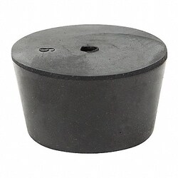 Grainger&nbsp;Stopper Sz 9 37 mm BDia Black 0 PK10