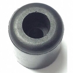 Grainger Bumper 5/8in. Black Rubber PK10