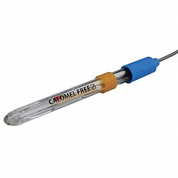 Grainger pH Electrode Glass BNC Round Tip