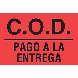 Grainger&nbsp;Instructional Label Contents PK500