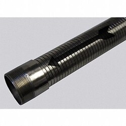 Grainger&nbsp;Metal Hose 2-1/2 ID x 14 ft.L