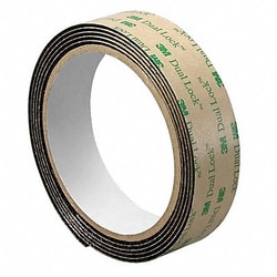 Grainger&nbsp;Reclosable Fastener Black Low Profile
