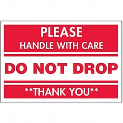 Grainger&nbsp;Instructional Label Care PK500
