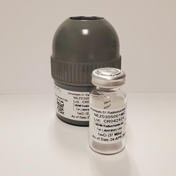 Revvity Health Sciences Inc&nbsp;Chromium-51 Radionuclide, 5mCi (185MBq), Sodium Chromate in Normal Saline (pH 8-10), Steri-packaged