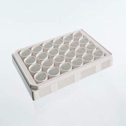 Revvity Health Sciences Inc&nbsp;VisiPlate-24, White 24-well Microplate with Clear Bottom, Sterile and tissue Culture Treated, Lid Included