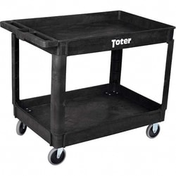 MSC PLSTC HD LIPPED UTIL CART