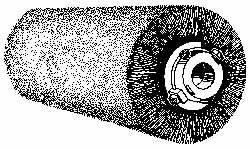 MSC CONVEYOR CYLINDER BRUSH, Quantity: Each of 1