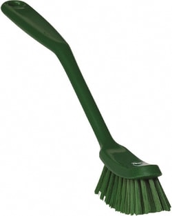 MSC DISH BRUSH W/SCRAPER
