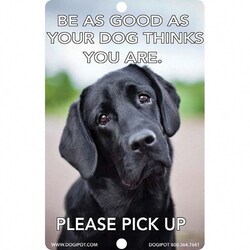 MSC ALUM REFL PET SIGN