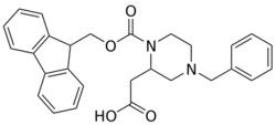 STA PHARMACEUTICAL US LLC&nbsp;2-[4-benzyl-1-(9H-fluoren-9-ylmethoxycarbonyl)piperazin-2-yl]acetic acid | 100 g | CAS 2102410-46-6 | MDL MFCD31555323
