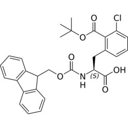 STA PHARMACEUTICAL US LLC&nbsp;Fmoc-L-Phe(2COOtBu-3Cl)-OH | 5 g | InChIKey NDXPNNQQPSJBQN-DEOSSOPVSA-N | MW 521.994