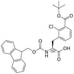 STA PHARMACEUTICAL US LLC&nbsp;Fmoc-L-Phe(2Cl-3COOtBu)-OH | 50 g | InChIKey LZROQDDPBGNVAA-DEOSSOPVSA-N | MW 521.994